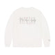 BIPOLAR Ink Print Loose Couple Long-sleeve T-shirt