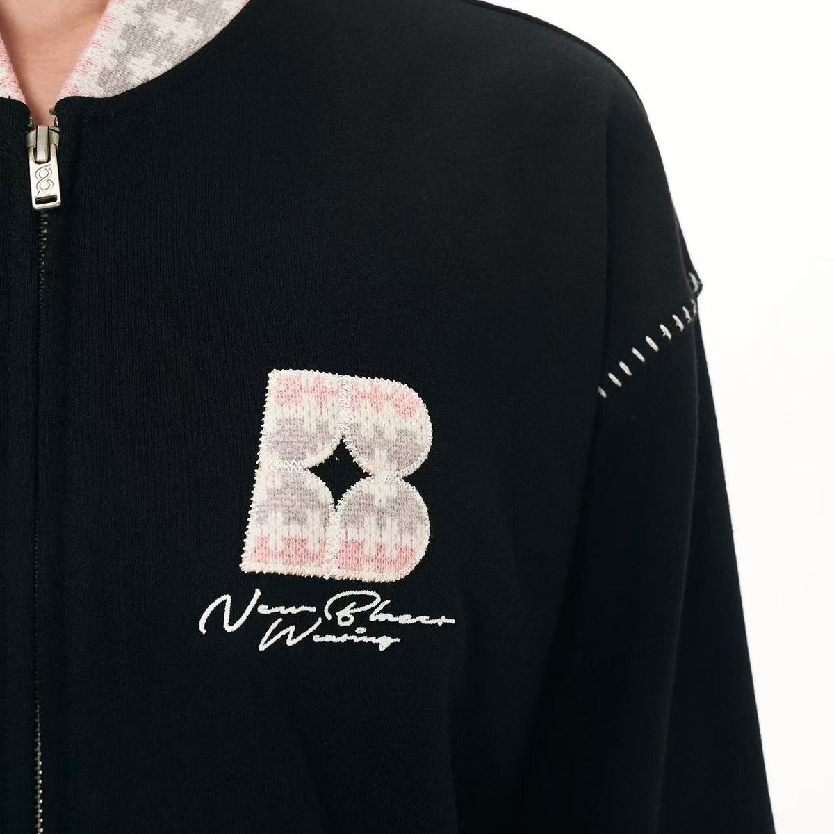 BIPOLAR Baseball Zip Top