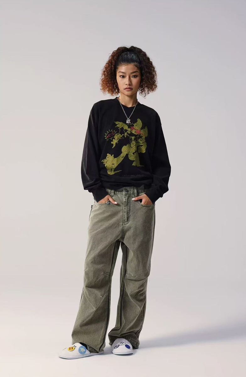 REMEDY Retro Vintage Washed Jeans