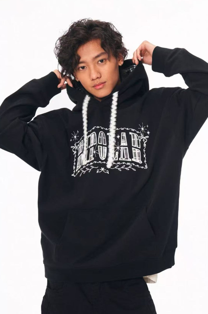 BIPOLAR Plaid Star Hoodie