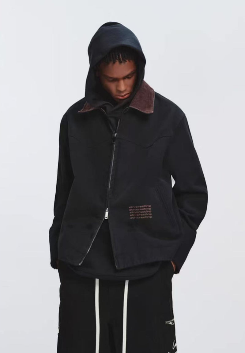 ATRY Clean Fit Embroidered Jacket