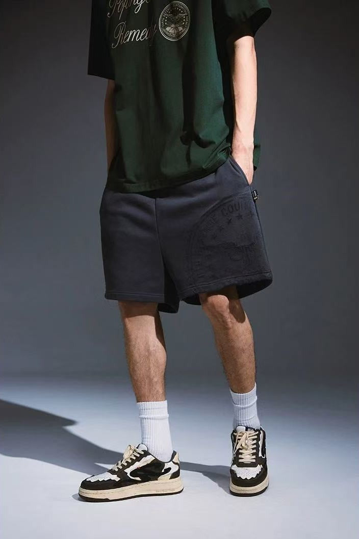 REMEDY Stamp Print Casual Pants