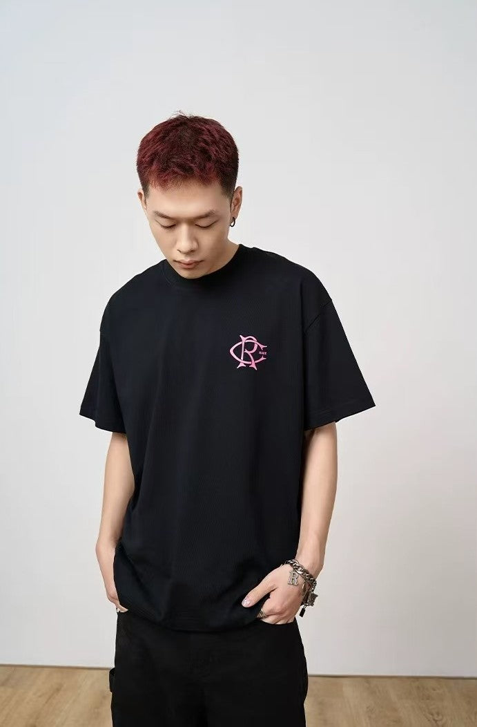 REMEDY Logo Print Short-sleeve T-shirt