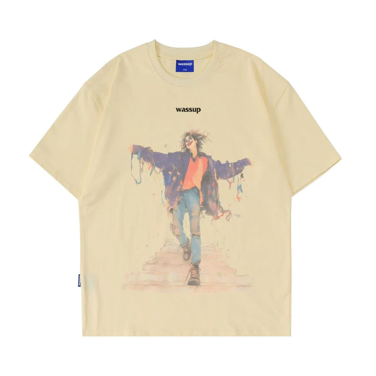 WASSUP Old Washed Joker Tee