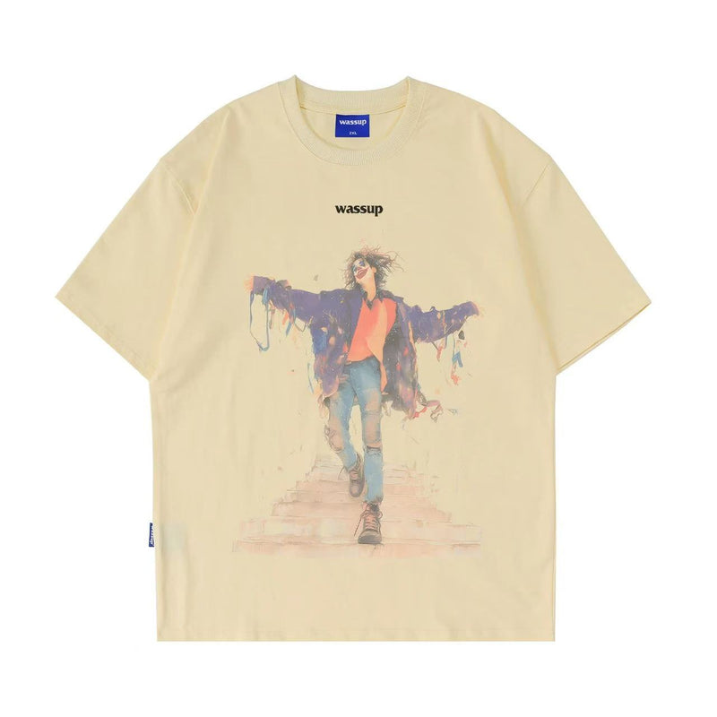 WASSUP Old Washed Joker Tee
