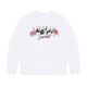 BIPOLAR Neon Rose Embroidered Long-sleeves T-shirts
