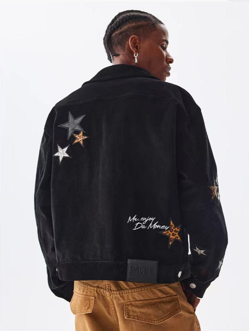 MEDM Star Patch Corduroy Jacket