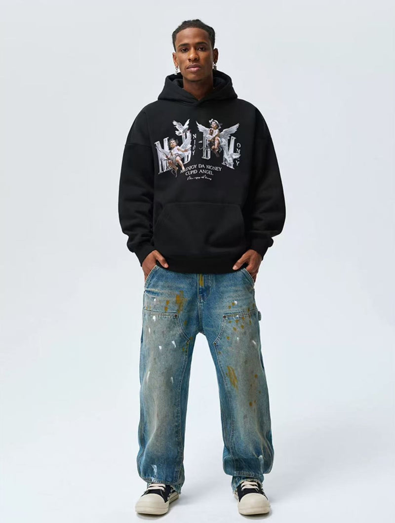 MEDM Angel Dove Printed Hoodie