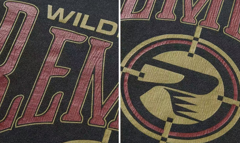 REMEDY Vintage Cowboy Logo Print Short-sleeve T-shirt