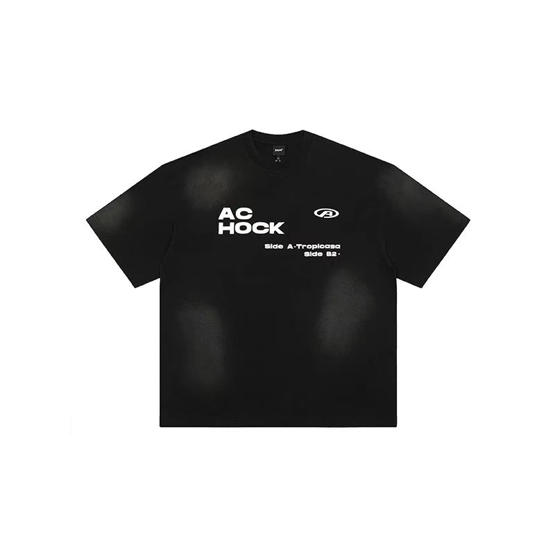 ACHOCK Round Neck Not Defined by Anyone Printed Tee