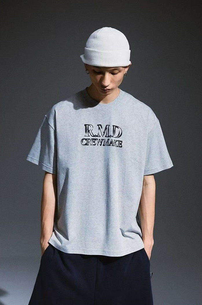 REMEDY Letter Print Short-sleeve T-shirt
