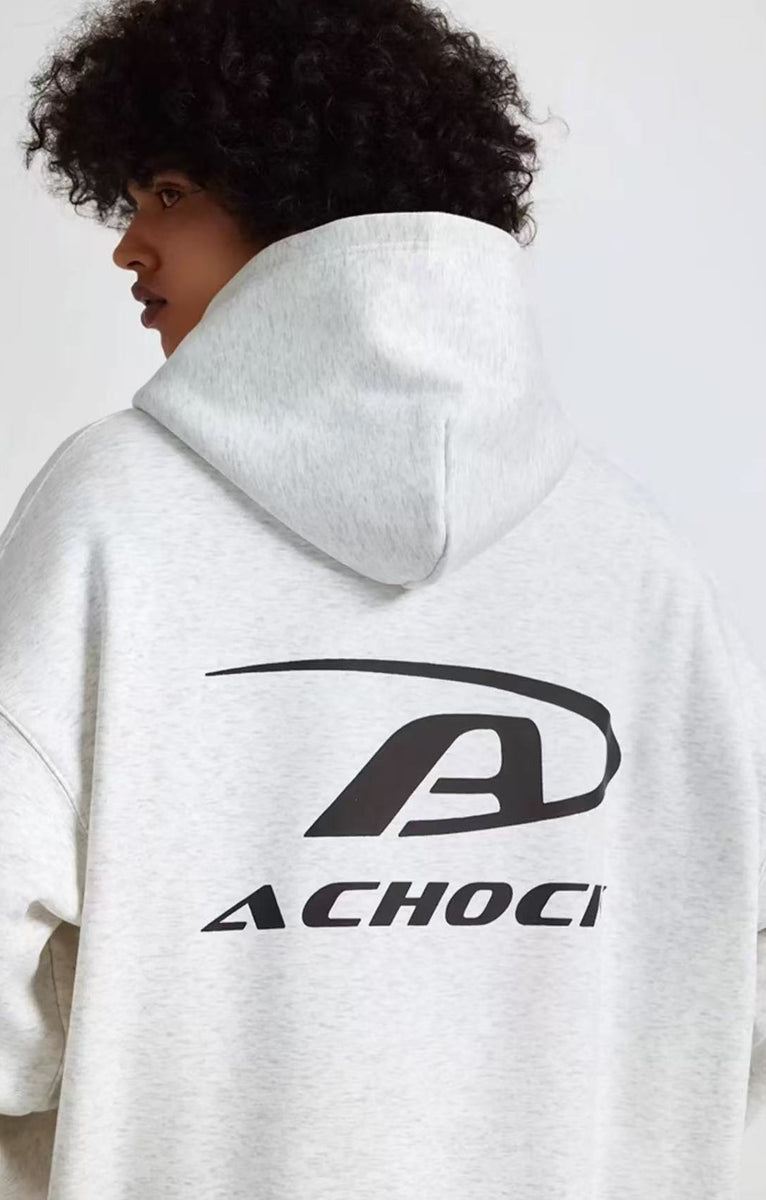 ACHOCK Logo Cardigan Hoodie