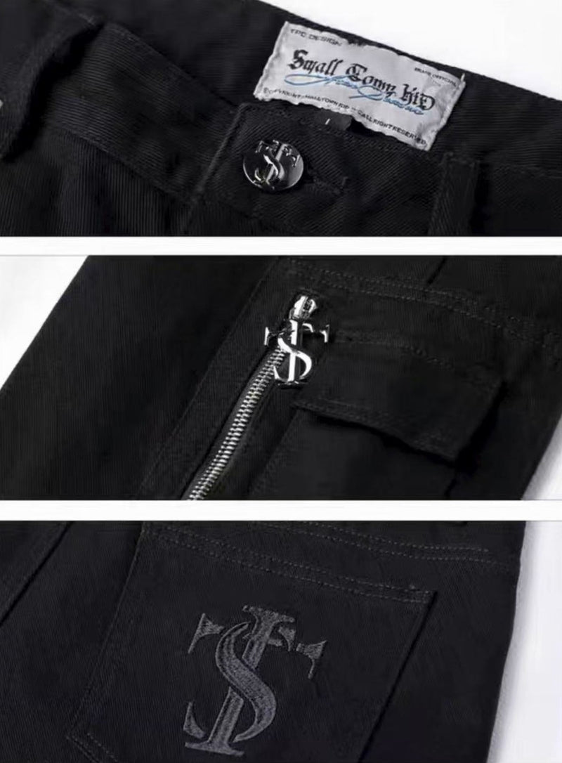 STK Studded Denim Pants