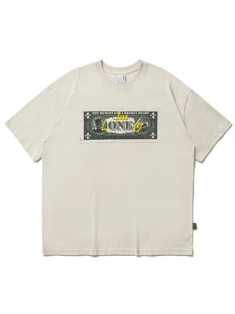 REMEDY Original Money Design Short-sleeve T-shirt