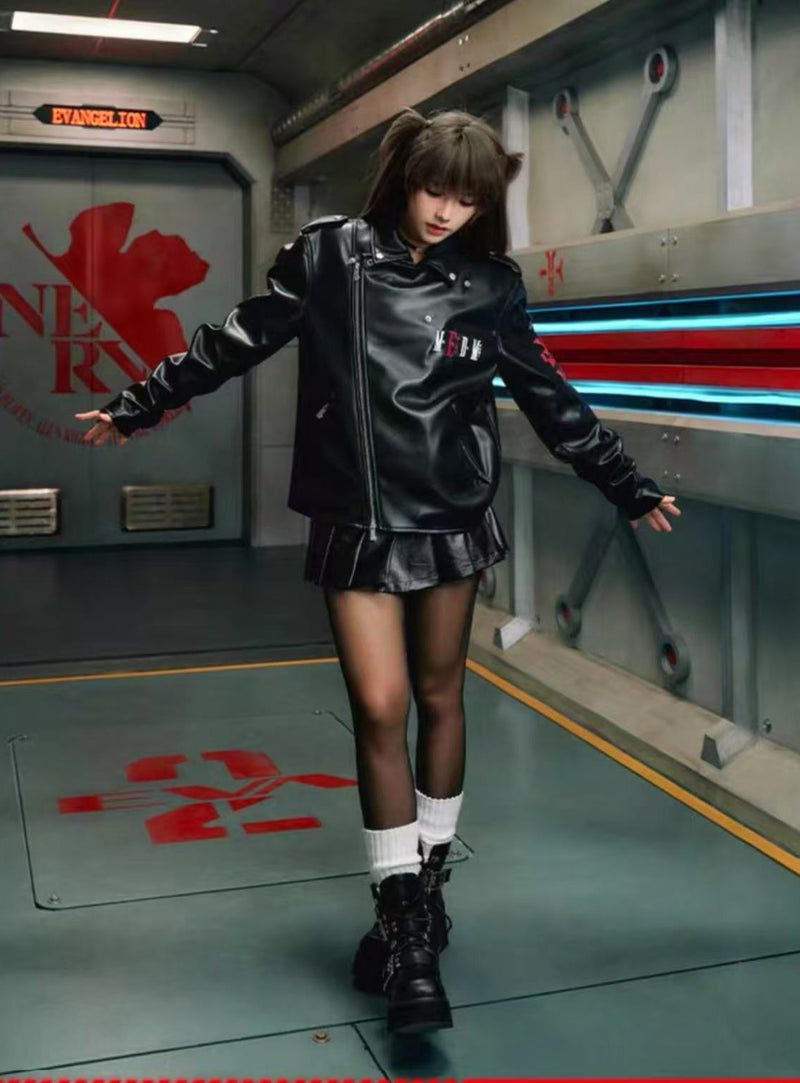 MEDMxEVA Unit 13 Leather Jacket