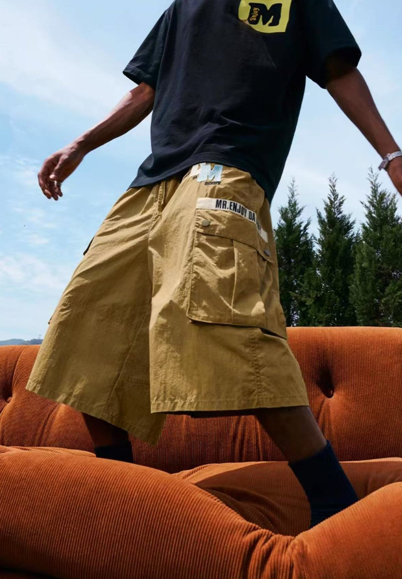 MEDM Cargo Cropped Pants