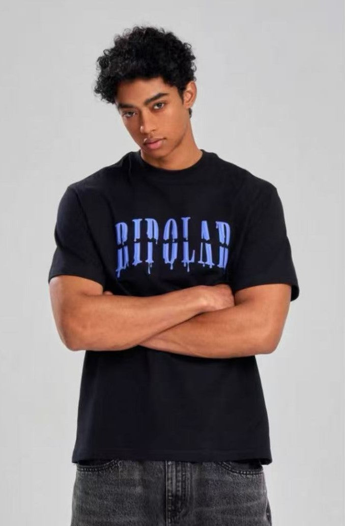 BIPOLAR Dissolved Hyphenation Niche Design T-shirt