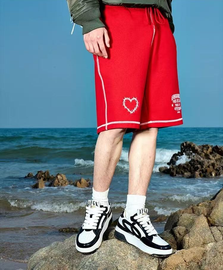 AFGK Hip Hop Terry Casual Shorts