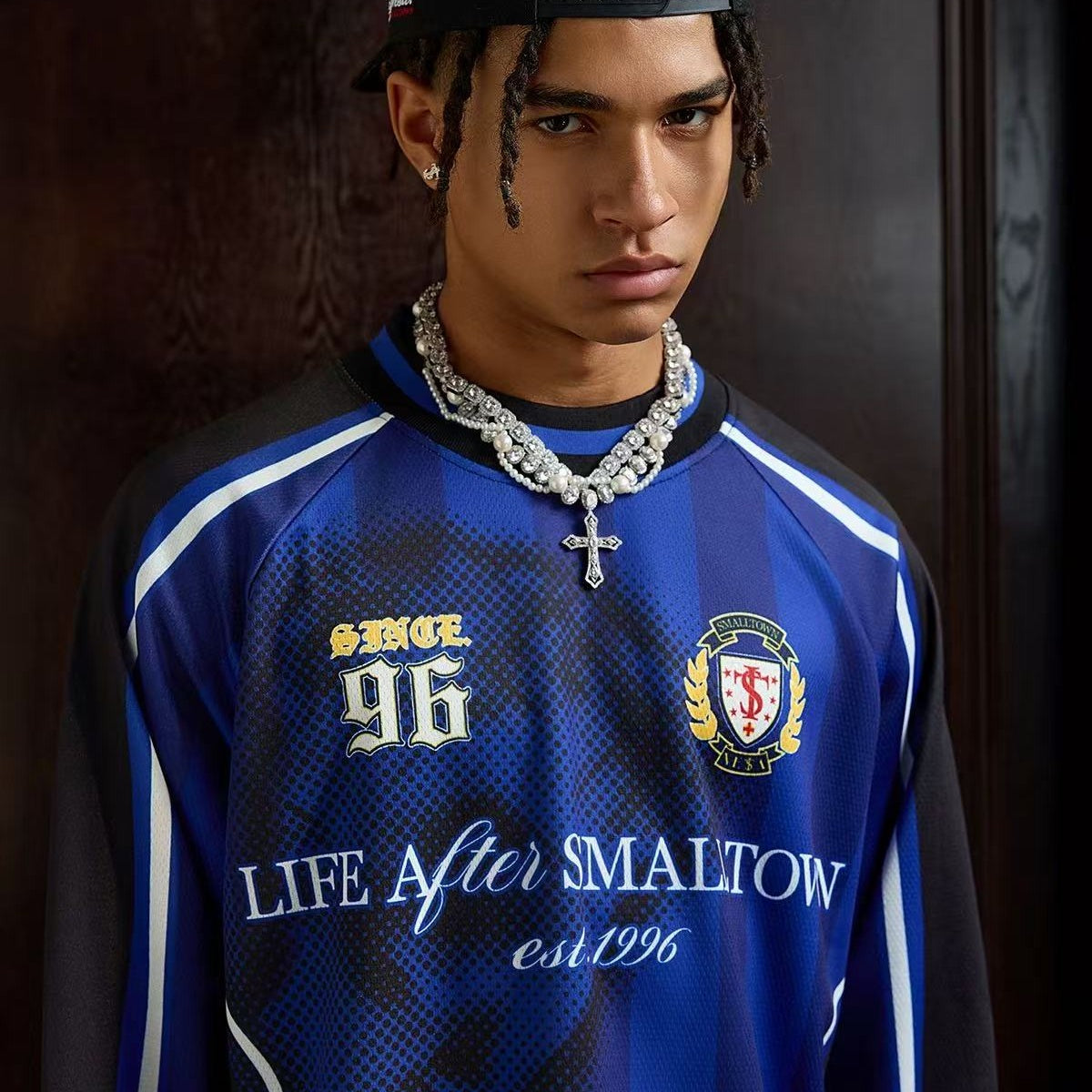 STK Vintage Casual Long-Sleeve Jersey