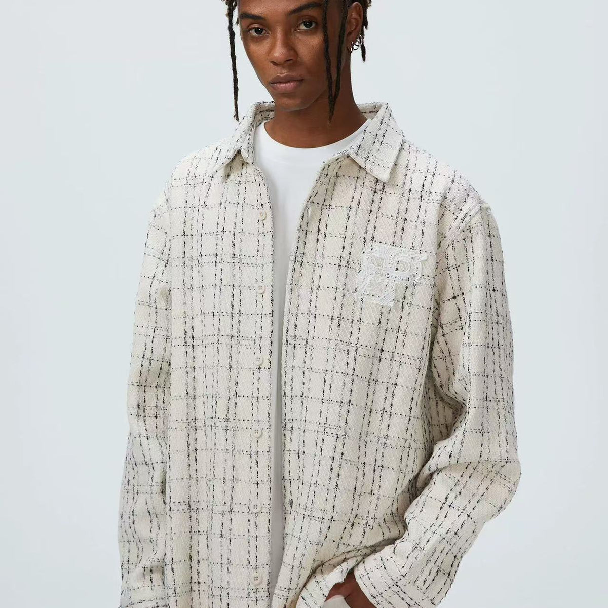 BIPOLAR French Style Lattice Jacket