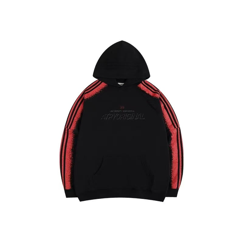 ATRY Printed Contrast Web Hoodie