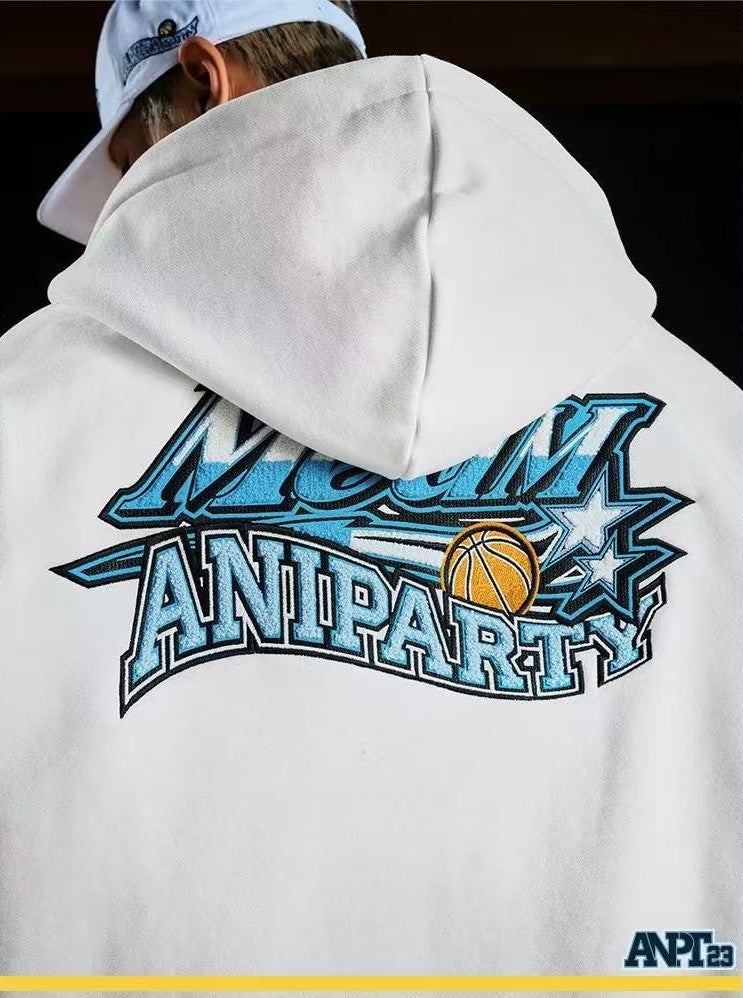 MEDMxANPT Logo Design Zipper Hoodie