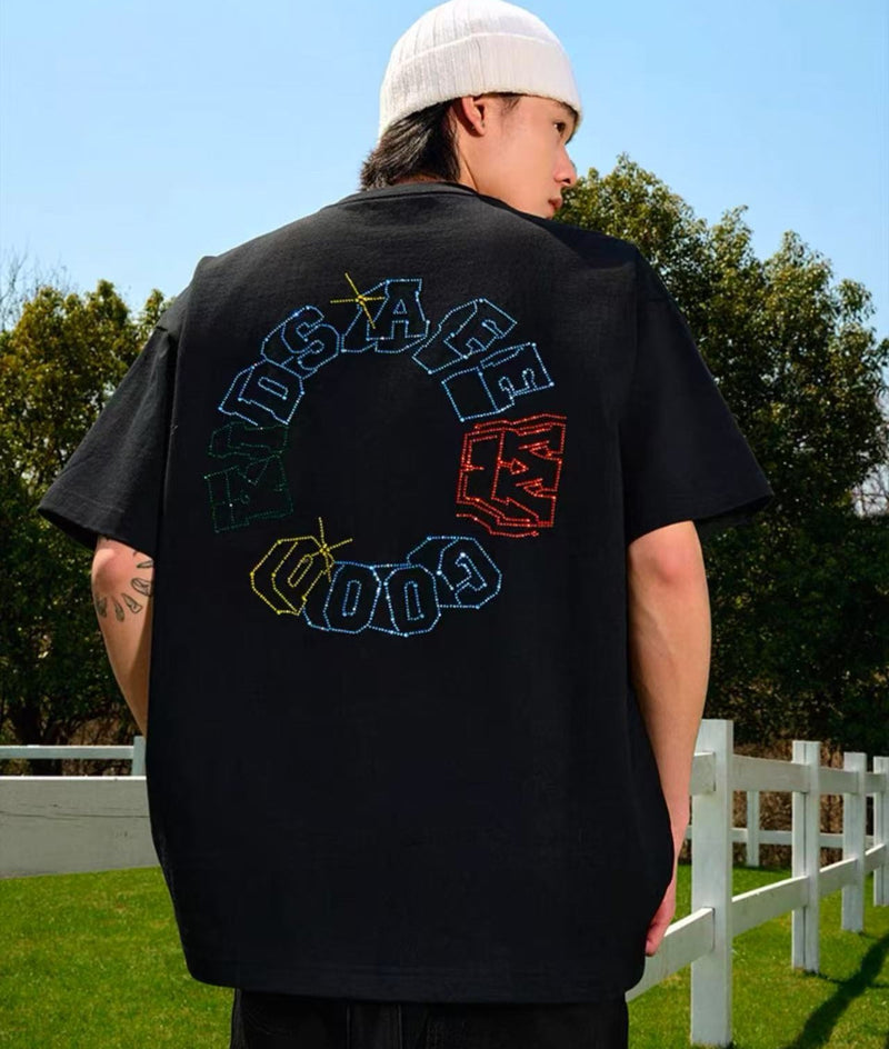 AFGK Neon Star Hot Diamond T-shirt