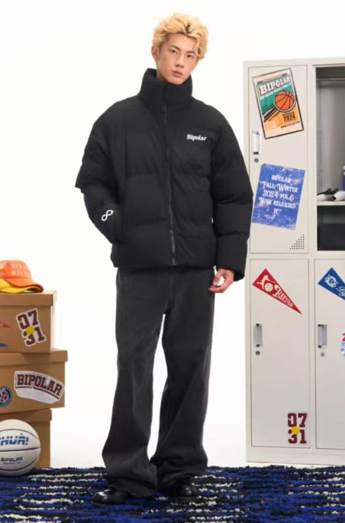BIPOLAR Basic Logo Cotton Coat