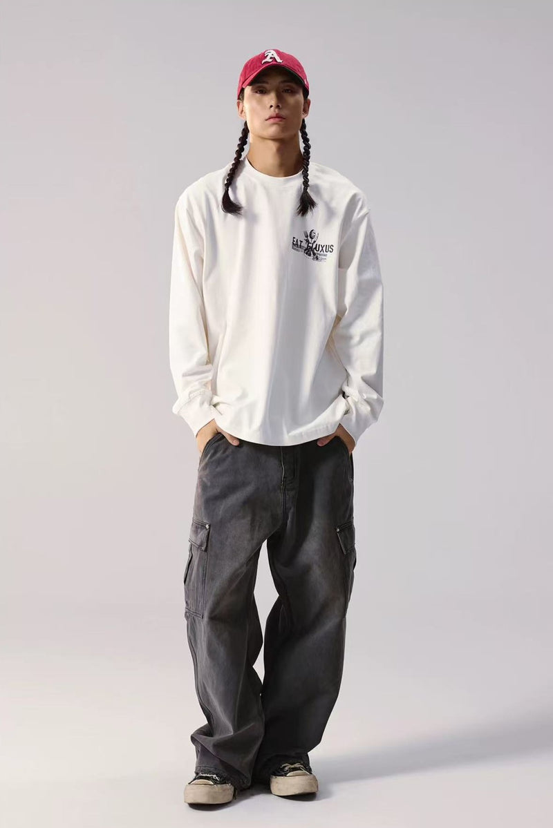 REMEDY Retro Straight-leg Loose Pants