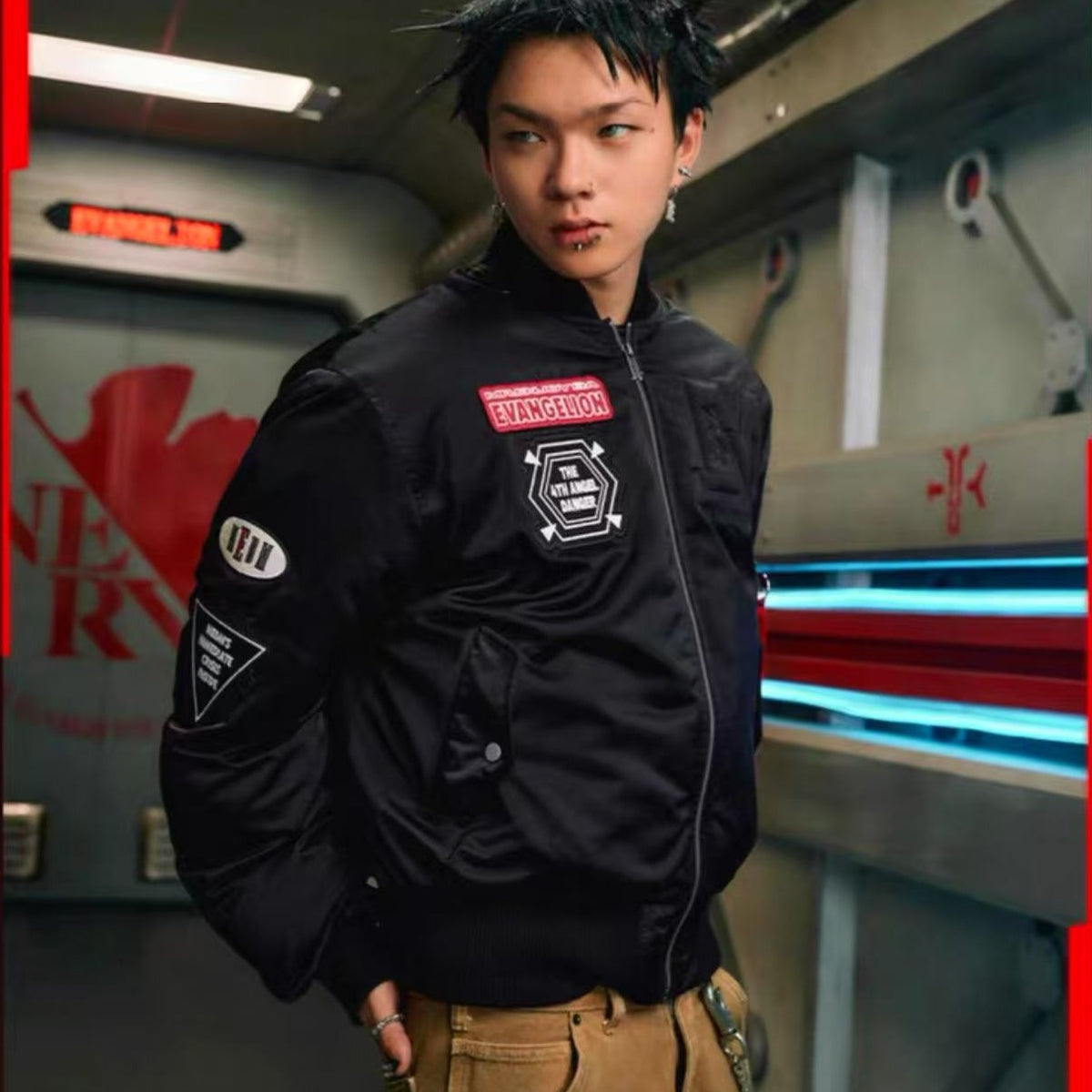 MEDMxEVA The Fourth Apostle MA1 Jacket Down Jacket