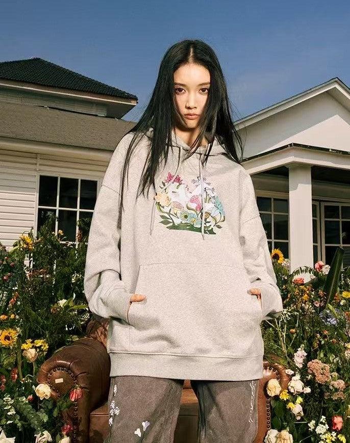 AFGK "Flower Series" Pullover Hoodie