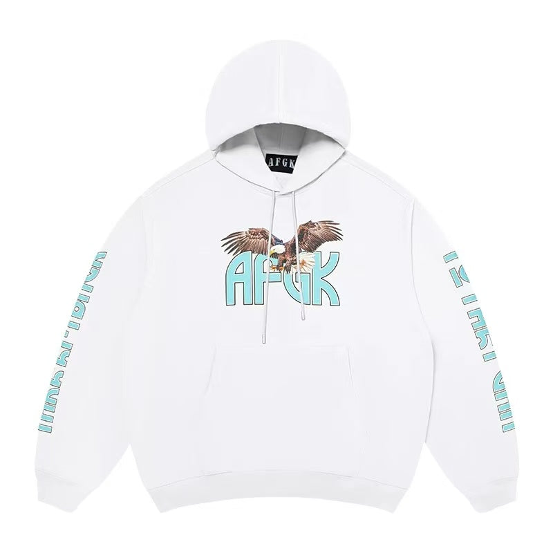 AFGK Eagle Printed Hoodie