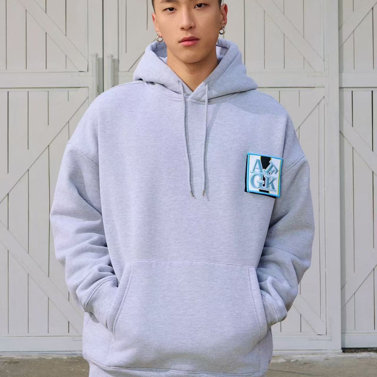 AFGK Logo Velcro Hoodie