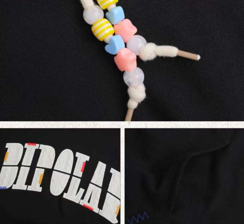 BIPOLAR Patchwork Hoodie
