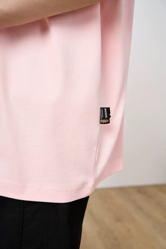 REMEDY Letter Print Short-sleeve T-shirt