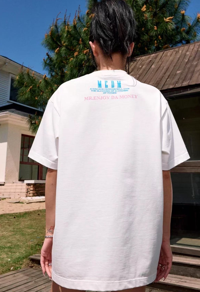 MEDM Crystal Rose Short Sleeve T-Shirt