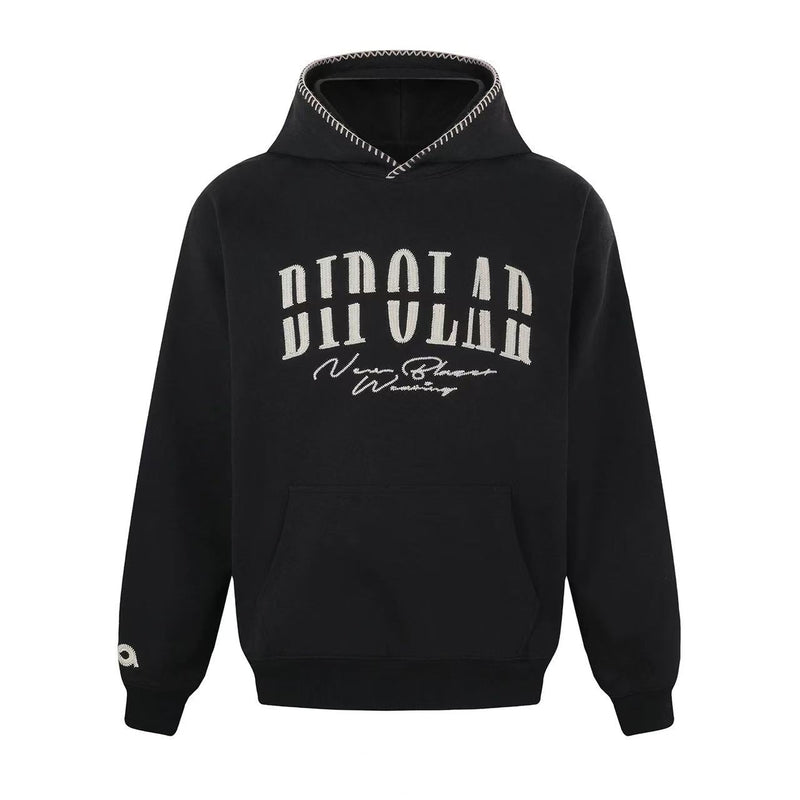 BIPOLAR Chain Embroidered Hoodie