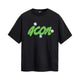 ICONSLAB 3-D Woolen Flower Logo T-shirt