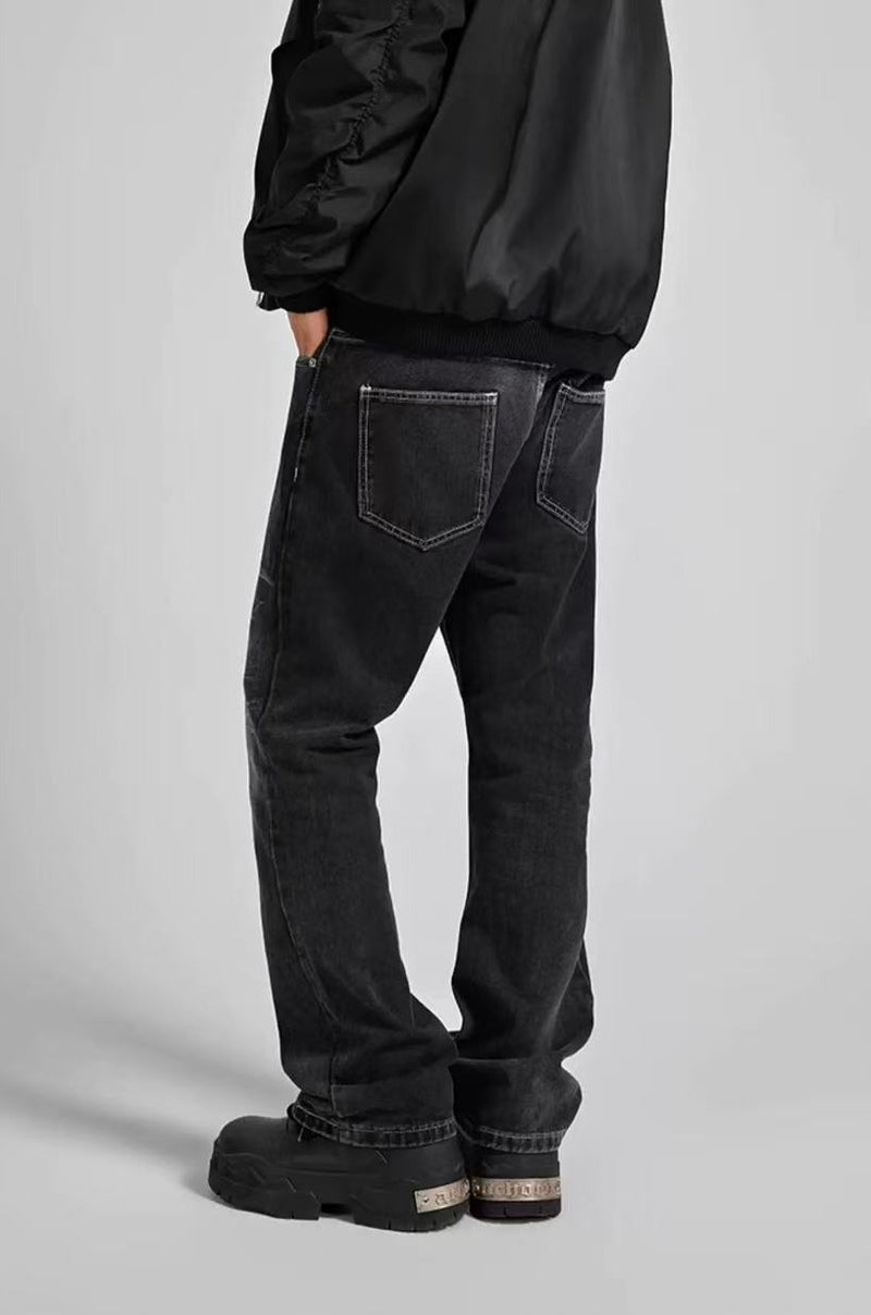 ACHOCK Retro Style Washed Jeans
