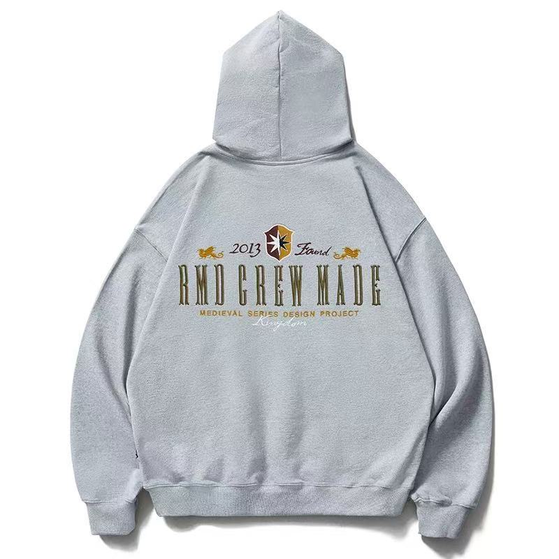 REMEDY Logo Embroidered Fleece Hoodie
