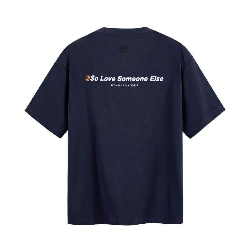 ICONSLAB Three Color Gradient logo T-shirts