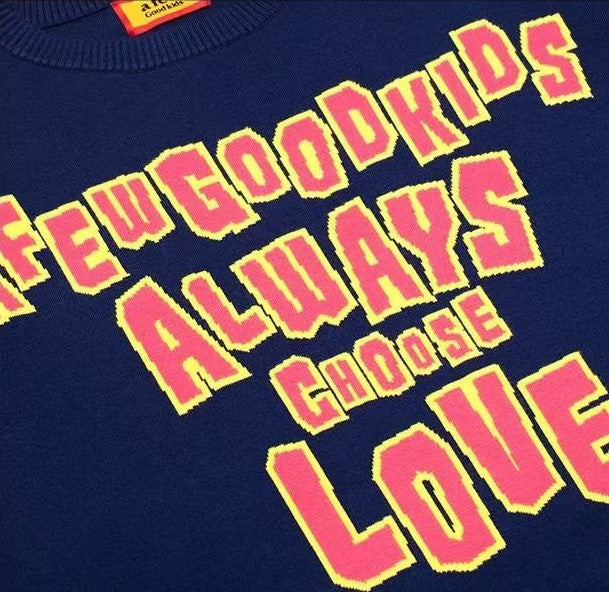AFGK Logo Lettered Wool Sweater