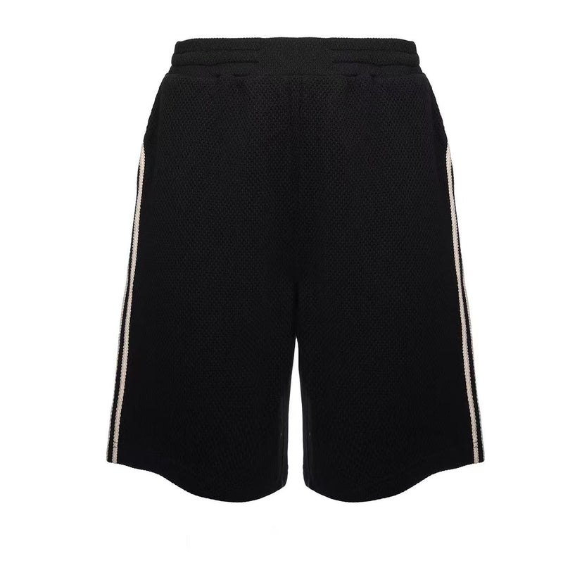 STK Vintage Textured Webbing Casual Shorts
