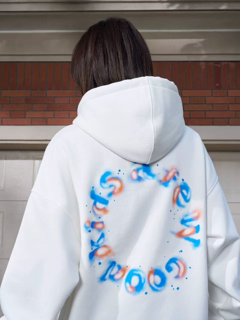 AFGK Hand-painted Smudged Starlight Hoodie
