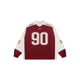 ATRY Contrast color V-neck Long-sleeved Ice Hockey Jersey