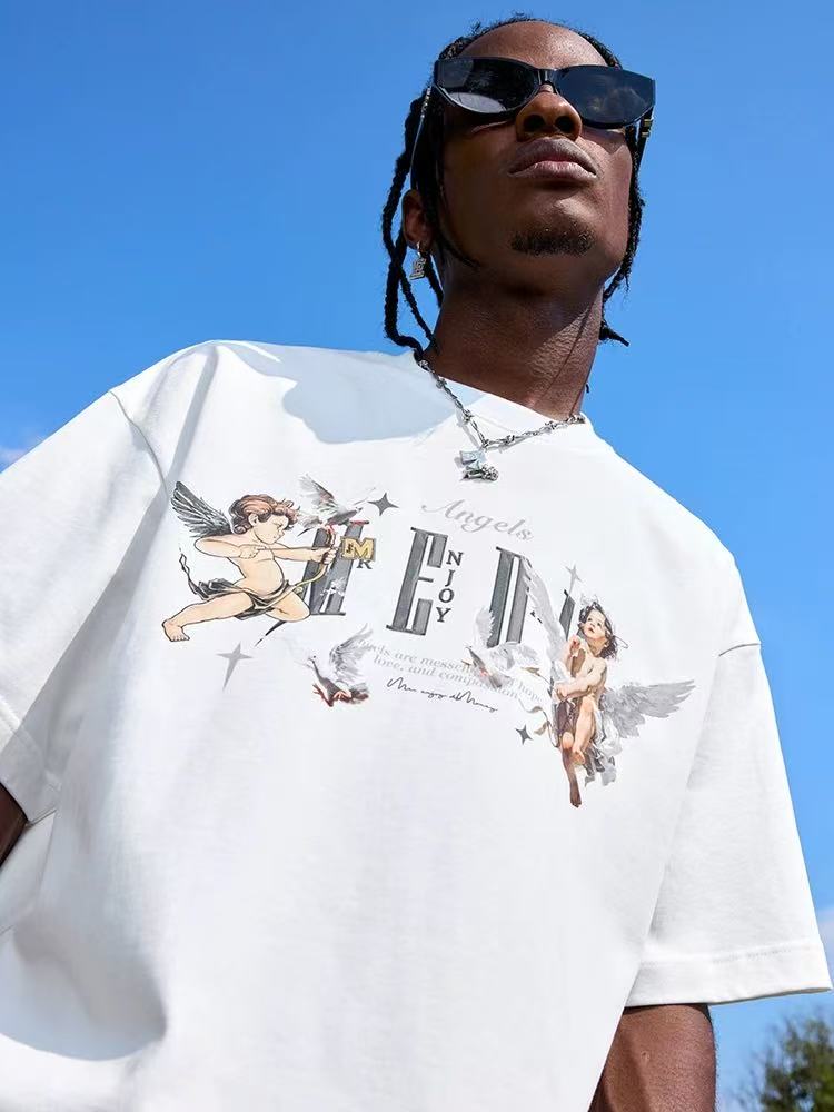 MEDM "Angel Series" Peace Dove Short-sleeved T-shirt