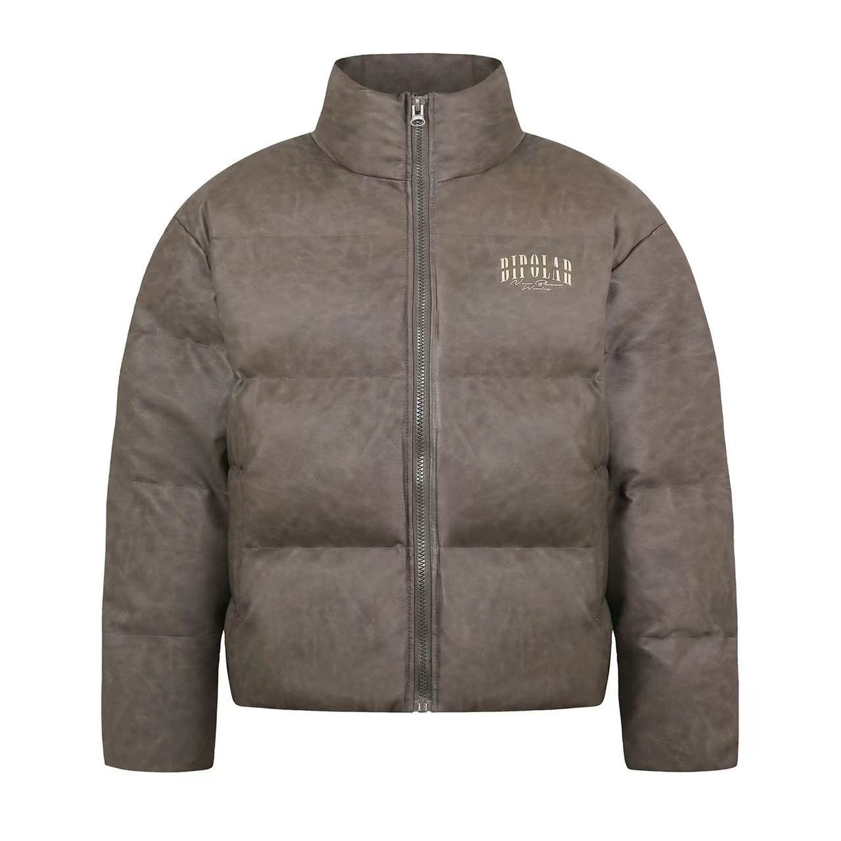 BIPOLAR Distressed Textured Cotton Coat