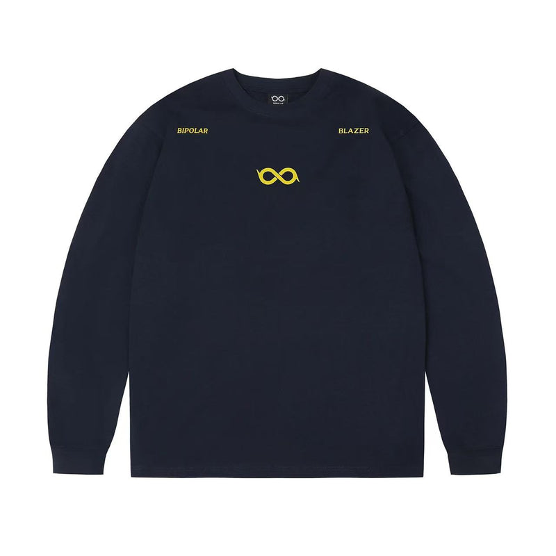 BIPOLAR Offset Long-sleeve T-shirts