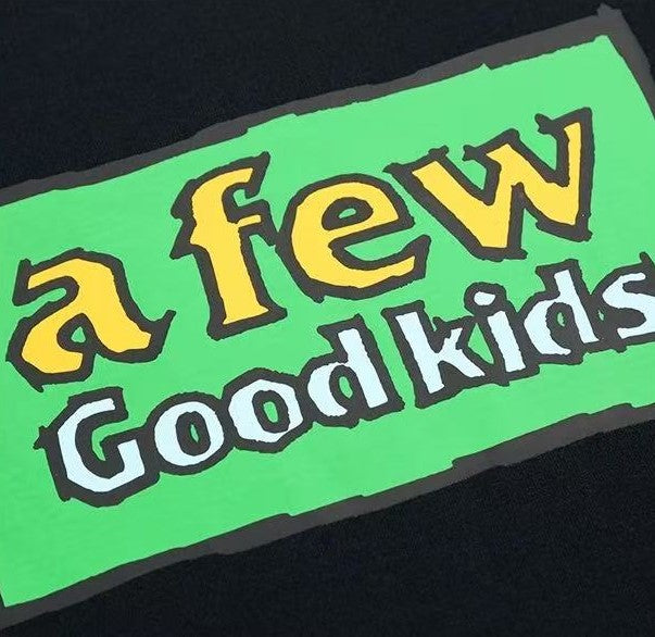 AFGK Graffiti Print Short-sleeve T-shirt