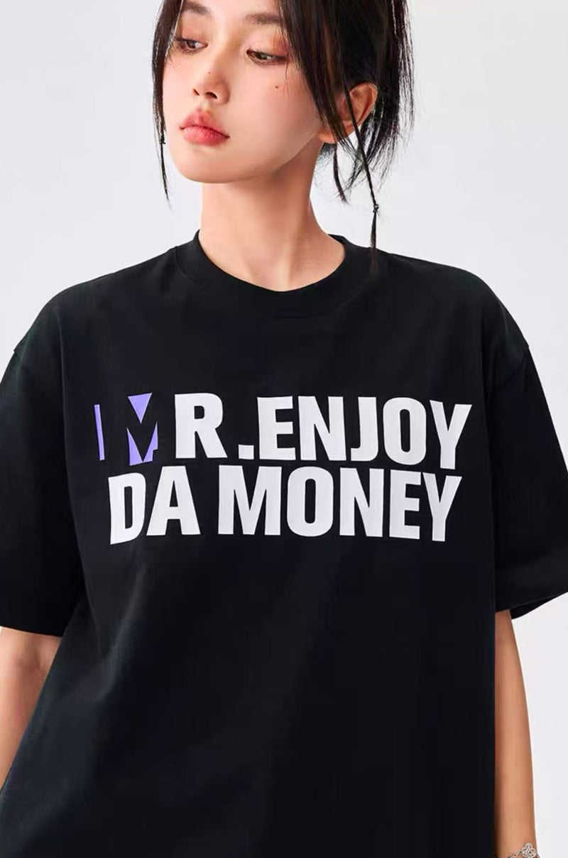 MEDM Film Letter Short-sleeved T-shirt